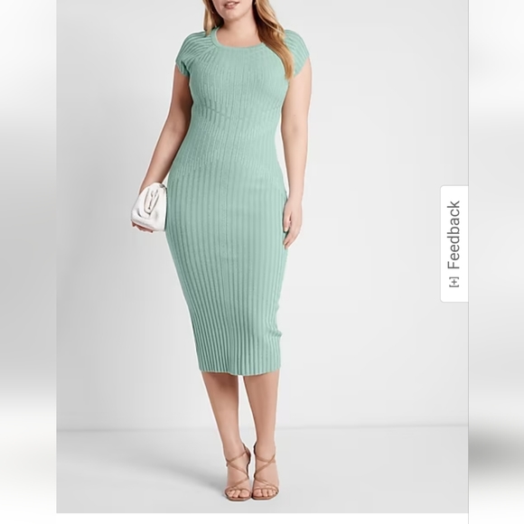 Express midi sweater dress - Picture 3 of 6